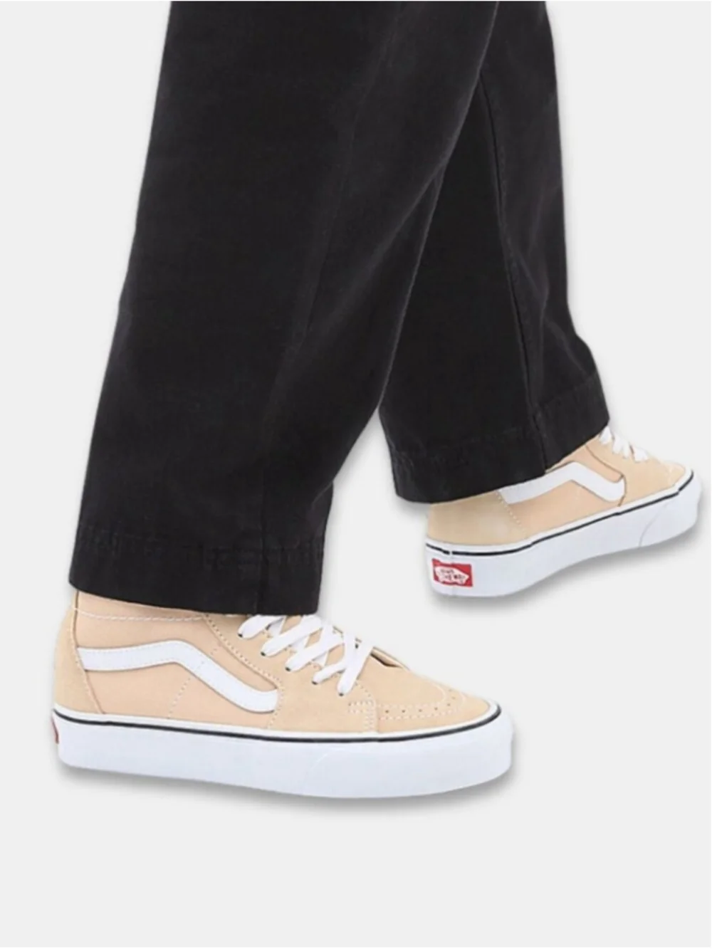Vans Sk8-Hi Size 8 Mens/9.5 Womens Peach Colored Skate Shoes